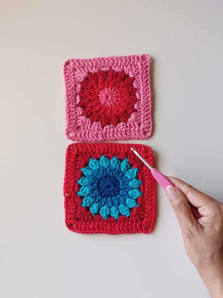 Grannys Flor Mesa Aguja